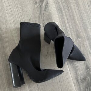 Tony Bianco Black Heeled Boots